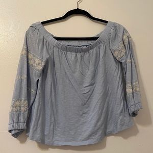 Off the shoulder top